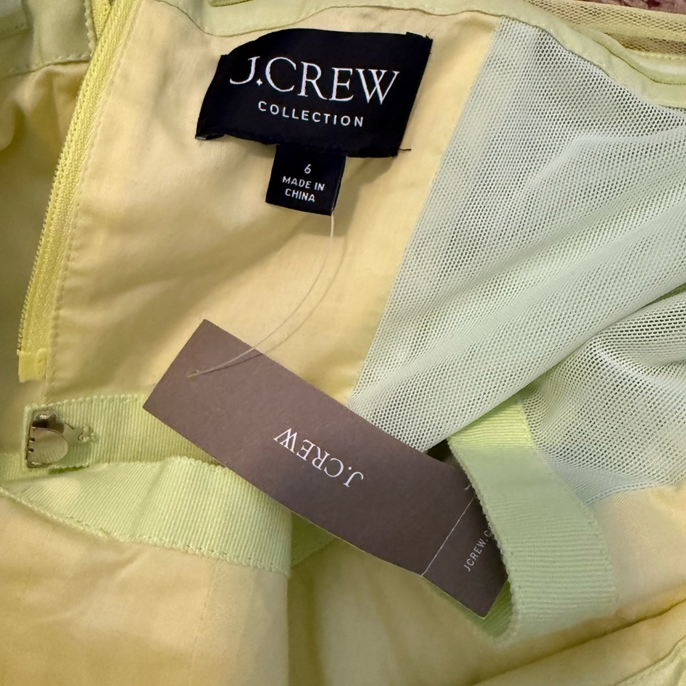 Elegant J Crew Classic Strapless Dress- NWT - Picture 6 of 8